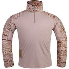 emersongear Gen3 Paintball Pants with Knee Pads,Military Combat Trousers Army Airsoft Combat BDU Shirt AOR1