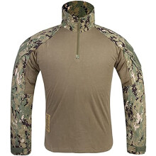 emersongear Gen3 Paintball Pants with Knee Pads,Military Combat Trousers Army Airsoft Combat BDU Shirt AOR2