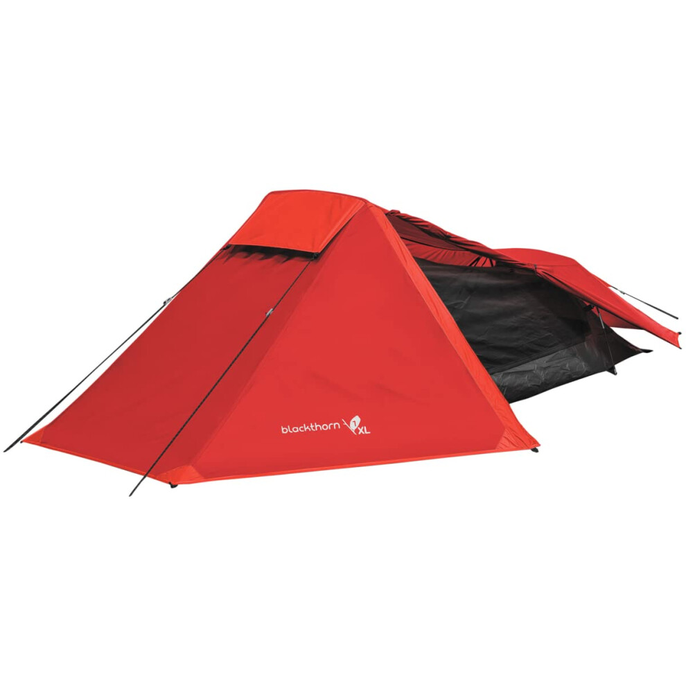 Highlander Blackthorn 1 Person Tent XL ? Lightweight & Waterproof. 4 Season Tent for 1 Person. Quick And Easy Pitch Ultra Low-Profile for Hiking,