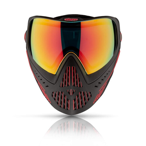 DYE i5 Goggles - Fire Black/Red, One Size 2