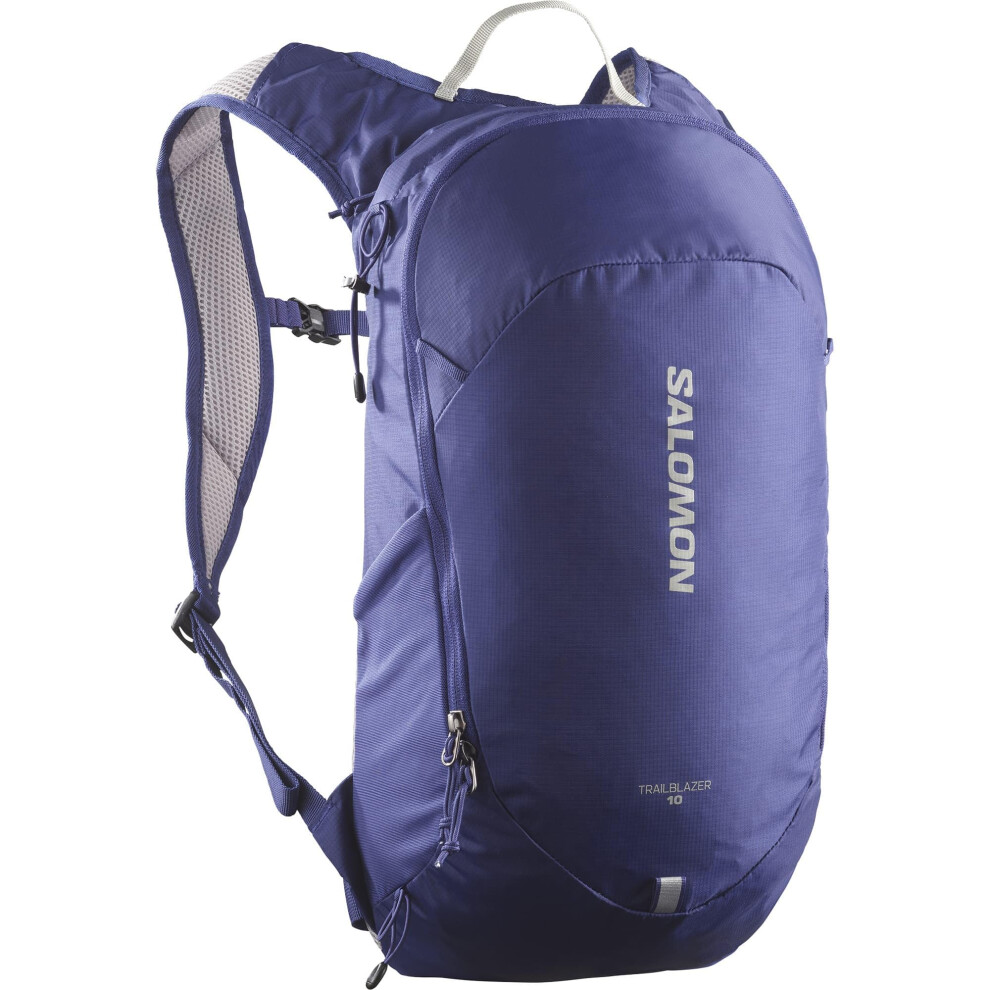 Salomon Trailblazer 10 Unisex Hiking Backpack, 10L Versatile, Easy To Use, And Comfy & Light, Blue