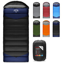 ETGLCOZY 0 Degree Camping Sleeping Bags for Adults, Cold Weather Portable Lightweight Sleeping Bag for Kids Girls Boys with Draft Tubes, 33.5in Wide