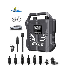 GICLE PaddleBoard Pump Inflation Electric - High Pressure Dual Stage Inflation, Auto-off with 12V DC Car Connector, for Paddleboard/Inflatable