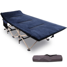 REDCAMP Folding Camp Beds for adults with Soft Mattress support 500 lbs, 28" Extra Wide Heavy Duty Sturdy Camping Bed Portable, Stronge Thicker Tubes