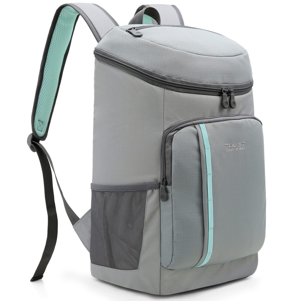 TOURIT Cooler Backpack 30 Cans Lightweight Insulated Backpack Cooler Leak-Proof Soft Cooler Bag Large Capacity for Men Women to Picnics, Camping,