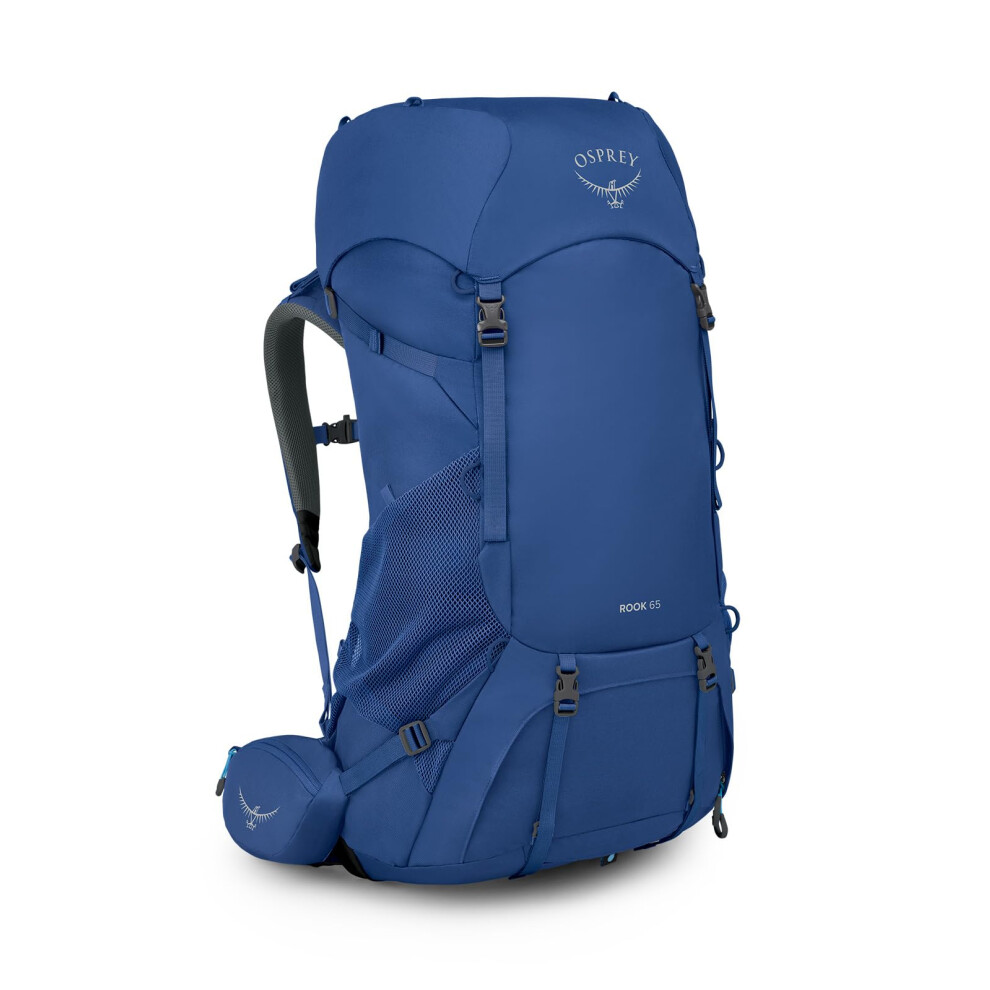 Osprey Rook 65 Men's Backpacking Backpack Astology Blue/Blue Flame O/S