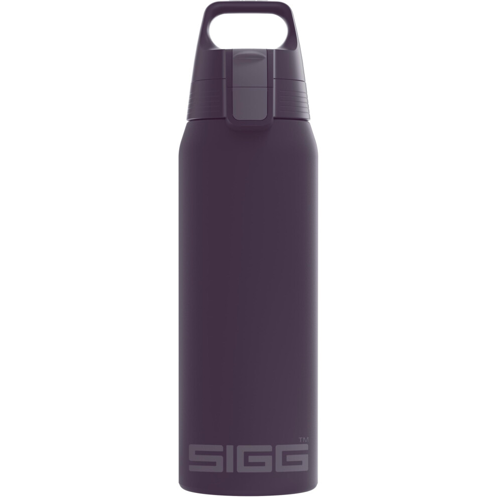Sigg - Insulated Water Bottle - Shield Therm One - Suitable For Carbonated Beverages - Leakproof - Dishwasher Safe - Bpa Free - 90% Recycled Stainless