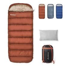 BISINNA XXL Sleeping Bag for Big and Tall Adults,3-4 Season Plus Size Warm and Comfortable Waterproof Lightweight Sleeping Bag Great for Camping