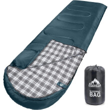 MEREZA Sleeping Bags XL for Mens Large Wide Sleeping Bag for Camping Big and Tall Sleeping Bags for Women Adults Warm with Compression Sack Cold