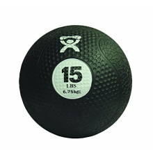 CanDo Medicine ball made of rubber - CanDo weight - 6,8 kg - alternative to dumbbells