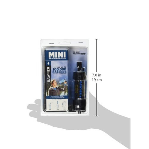 Sawyer Sawyer Products SP105 Mini Water Filtration System, Single, Black 2
