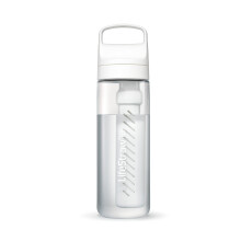 LifeStraw Go Series ? BPA-Free Water Filter Bottle for Travel and Everyday Use Removes Bacteria, parasites and Microplastics, Improves Taste, 22oz