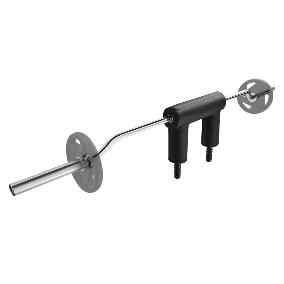 VEVOR Safety Squat Bar, 1,500 LBS Fitness Squat Bar, Safety Squat Bar Attachment with Shoulder and Arm Pads, 32mm Diameter Weight Bar, Ideal for Front