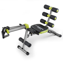 Wonder Core 2 - 12 in 1 Exercise Machine - Built in Twisting Seat and Rower for At Home Gym Workouts - Core Strength Training - Tone Tighten and