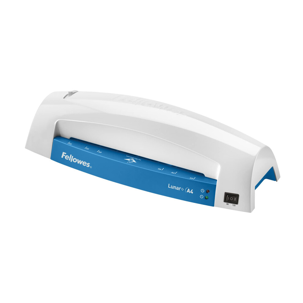 Fellowes Lunar+ A4 Home Laminator, 80-125 Micron, Standard Blue