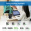 NETUM 1D 2D QR Presentation Scanner Hands-Free USB Barcode Scanner Omnidirectional Wired Bar code Reader for Mobile Payment Computer Screen Scan 3