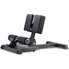 leikefitness Deluxe Multi-Function Deep Sissy Squat Bench Home Gym Workout Station Leg Exercise Machine Black-8300