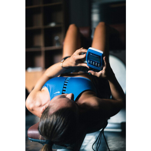 Compex Unisex 2533960 Muscle Stimulator, Blue, Standard EU 2