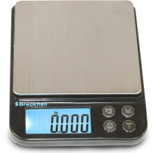 Brecknell EPB Small Digital Pocket Balance Scale, 500 Gram Capacity, Battery Powered, Kilogram, Gram, Pound, Ounce, Carat, Counting Modes