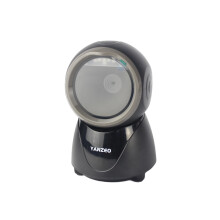 YANZEO YS860 Barcode Scanner 2D/1D Desktop Barcode Reader Hands-Free QR Bar Code Scanner Plug and Play Fast & Accurate Scanning for Store, Office,