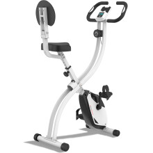 Ultrasport F-Bike Folding Exercise Bike 286 lbs Capacity, Extra Silent with Relax Foam Seat I Exercise Bikes for Home Use, Exercise Bike Foldable,