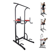 Mobiclinic? Fitness, Power Tower Dip Station, MultiFit, Adjustable Height and Backrest, Multi gym, Heavy Duty, Multi-functional Tower, Home Gym,