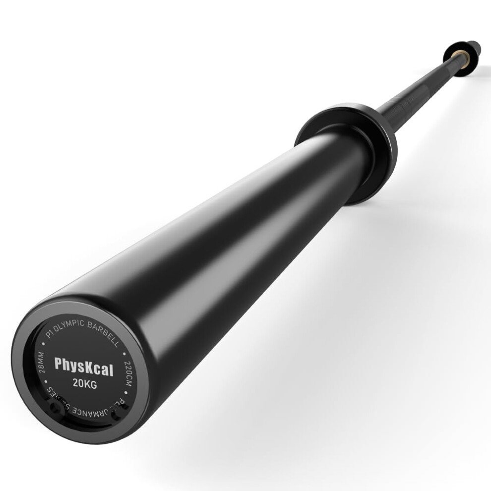 Photos - Pull-Up Bar / Parallel Bar PhysKcal 7ft Olympic Bar for Weightlifting and Power Lifting, 2 Inch Barbell Bar for Squat, Deadlift and Bench Press, Olympi