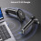 Eyoyo 2D Bluetooth Wireless Barcode Scanner, 2500mAh Cordless Handheld USB-Enabled QR & Barcode Reader for Libraries, Warehouses, Compatible with 5