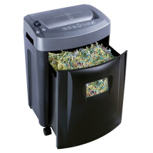 Swordfish 1000XC 10 Sheet Cross-Cut Paper/Document Shredder with 20 Litre Slide-Out Bin [45009], Black