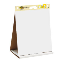 Post-it Super Sticky Meeting Charts, Pack of 1 Pad, with 20 Sheets ,584 mm x 508 mm, White Color - For Brainstorming Anywhere and Keeping all Ideas