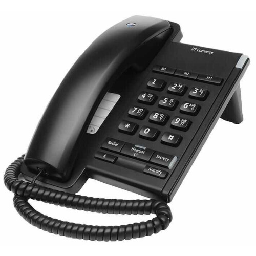 British Telecom BT 40206 Converse 2100 Corded Telephone, Black