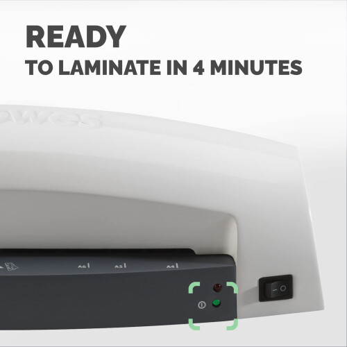 Fellowes Fellowes Lunar A4 Home Laminator, 80 Micron, white 2