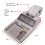 Sharp Sharp SH-EL1750V Printing Calculator, Black/Red 2