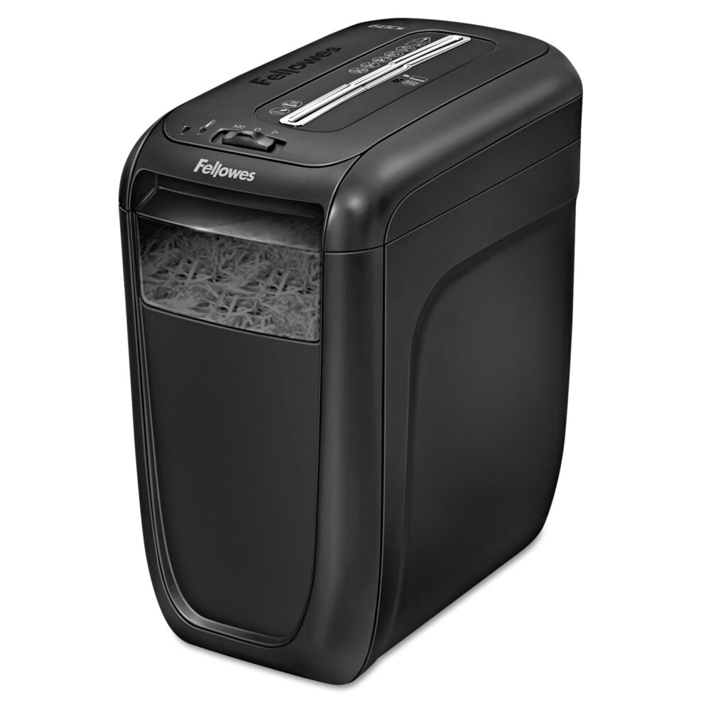 Fellowes Paper Shredder for Home Office Use - 10 Sheet Cross Cut Shredder for Home and Office Use - Deskside Shredder with 22 Litre Bin - Powershred