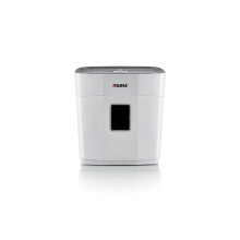 Dahle PaperSAFE 140 Paper Shredder (10 Sheets, Oil-Free, Jam Protection, Cross-Cut, for Home-Office) Grey,36.6 x 34.7 x 21.7cm