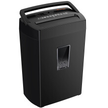 Bonsaii 12-Sheet Cross Cut Paper Shredder, Home Heavy Duty Shredder, 5-Minute Continuous Shredding, Shreds Credit Cards, Mails & Staples, 21L Bin with