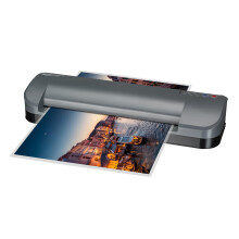 SINCHI 75-250 Micron, 4-Roller Commercial Laminating Machine with Laminating Sheets, 55-Second Warm-up, Max. 1000 mm/Minute, A3-Size Thermal Laminator