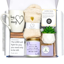 Sympathy Gift Baskets - Condolences Gift Box for Loss of Loved One, Sorry for Your Loss Gift Basket, Memorial Gifts for Mom, Dad, Husband -