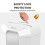 Fellowes Fellowes Powershred LX70 Cross cut Shredder White 4