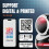 Tera Barcode Scanner Handsfree Omnidirectional: Pro Version Desktop 1D 2D QR USB Wired Adjustable Angle Plug and Play Bar Code Reader for POS 4