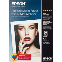 Epson 2357148 Archival Matte Paper Matte paper A3 (297 x 420 mm) 189g / m2 50 sheets