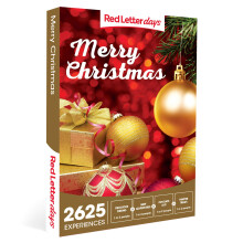 Red Letter Days Merry Christmas Experience Box - Choose from 2,625 Signature Experiences