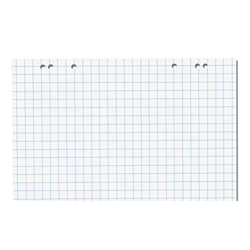 Herlitz 68x99cm Squared Recycled Paper 20 Sheet Flipchart Pad 1
