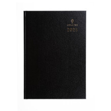 Collins Standard Desk 2025 Diary for Professionals - A4 Two Pages to a Day Business Diary - Black - (47.99-25) - Premium Business Planner with