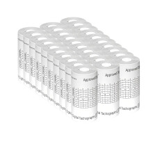 Double Dragon HGV Digital Tachograph Rolls: 57mm x 8m, 8mm Centre, EU Approved, EC 1791/2006, 30 Rolls