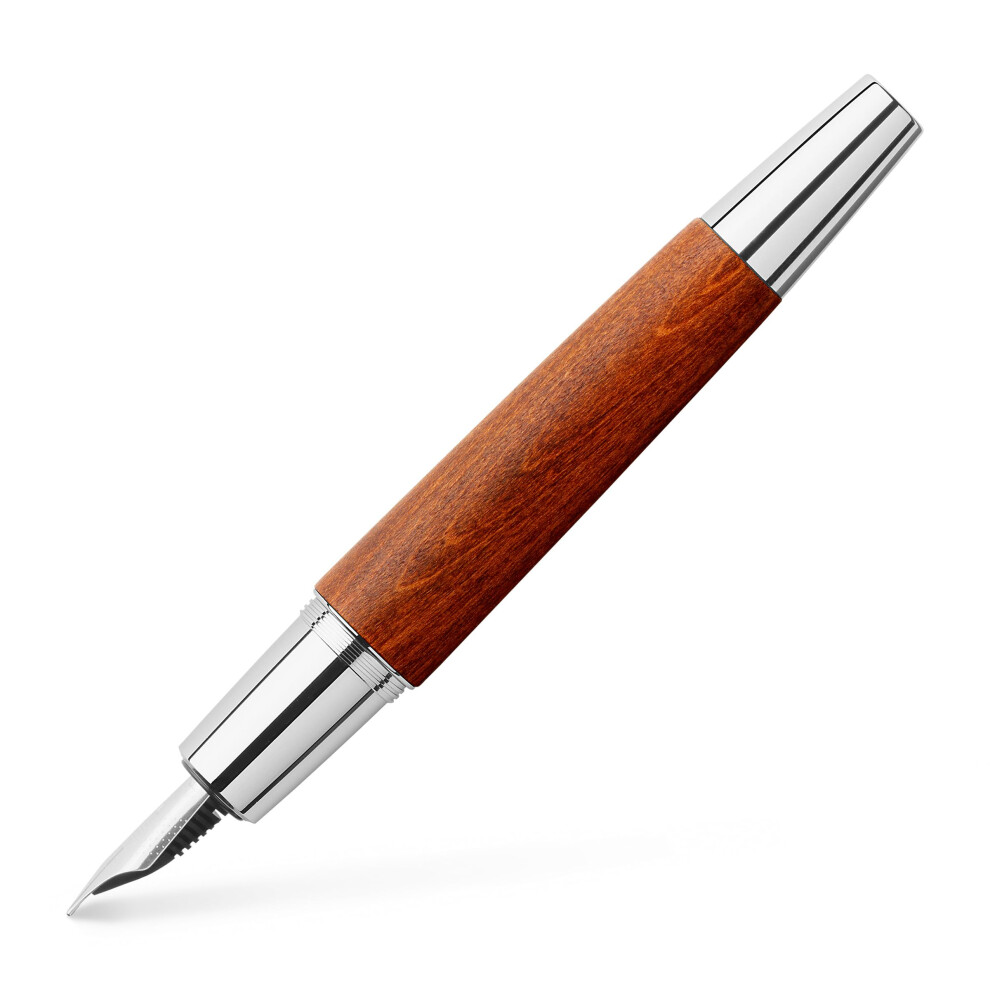 Faber-Castell E-Motion Fountain Pen F Brown