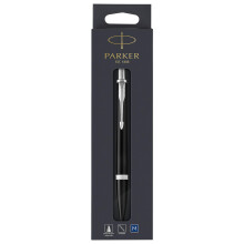 Parker Urban Ballpoint Pen | Muted Black with Chrome Trim | Medium Point Black Ink Refill