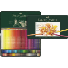 Faber-Castell Art & Graphic Polychromos Colour Pencil, Multicoloured, Tin Of 120, For Art, Craft, Drawing, Sketching, Home, School, University,