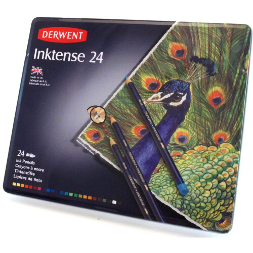 Derwent Derwent Inktense Pencils 24 Pieces Multi-Coloured 1
