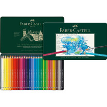 Faber-Castell Art & Graphic Albrecht D?rer Watercolour Pencil, Multicoloured, Tin Of 36, For Art, Craft, Drawing, Sketching, Home, School, University,